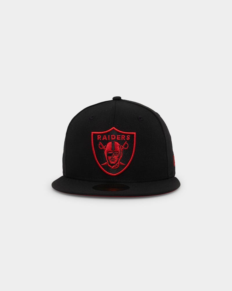 Las Vegas Raiders "Scarlet Bottom" 59FIFTY Fitted