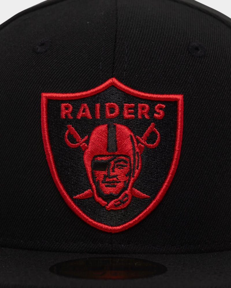Las Vegas Raiders "Scarlet Bottom" 59FIFTY Fitted