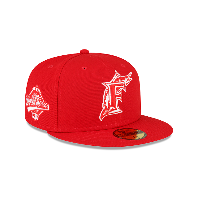 Miami Marlins MLB Sidepatch 59FIFTY Cerrada Roja - SMART ZONE