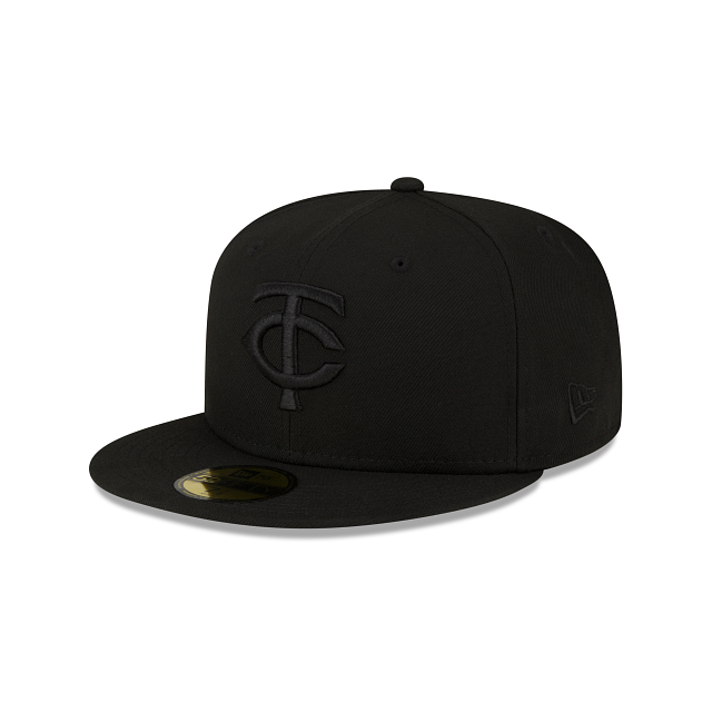 Minnesota Twins MLB Classics Black on Black 59FIFTY Cerrada - SMART ZONE