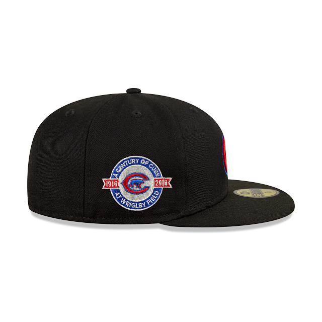 Chicago Cubs MLB Metallic Logo 59FIFTY Cerrada - SMART ZONE