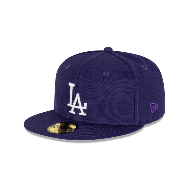 Los Angeles Dodgers MLB Royal Purple 59FIFTY Cerrada
