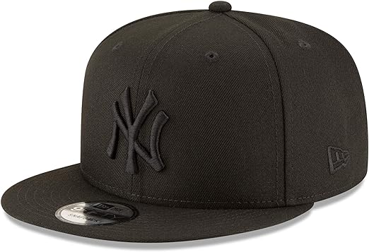 New York Yankee 9FIFTY Negro Negro Gorra Ajustable Snapback