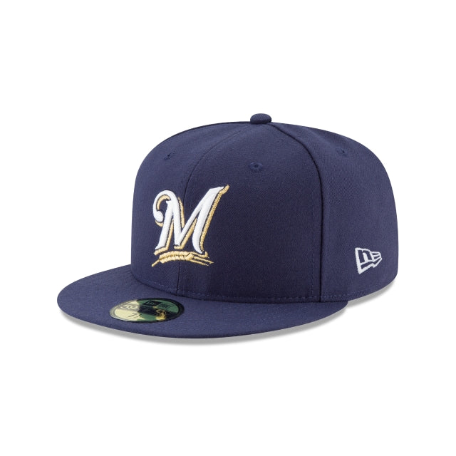 Milwaukee Brewers Authentic Collection 59FIFTY Cerrada - SMART ZONE