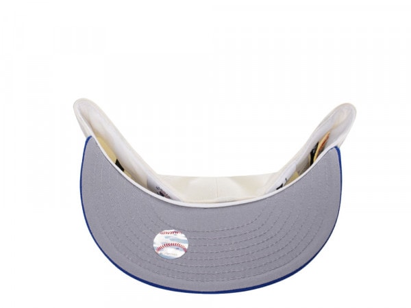 New York Mets Chrome Satin Brim Two Tone Edition 59Fifty