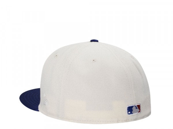 New York Mets Chrome Satin Brim Two Tone Edition 59Fifty