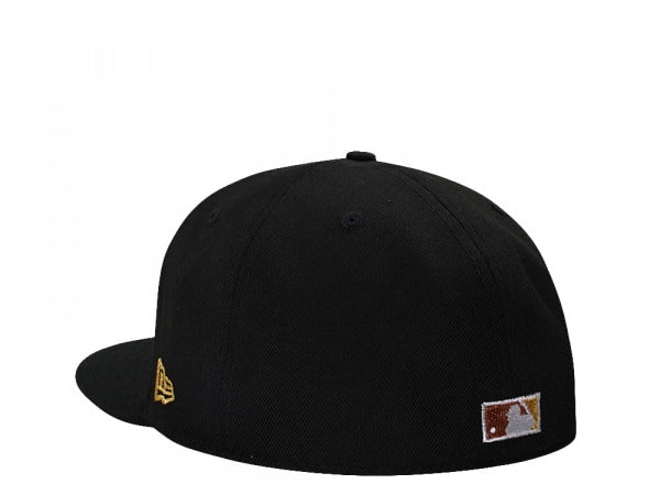 NEW YORK METS 40TH ANNIVERSARY BLACK COPPER GOLD EDITION 59FIFTY