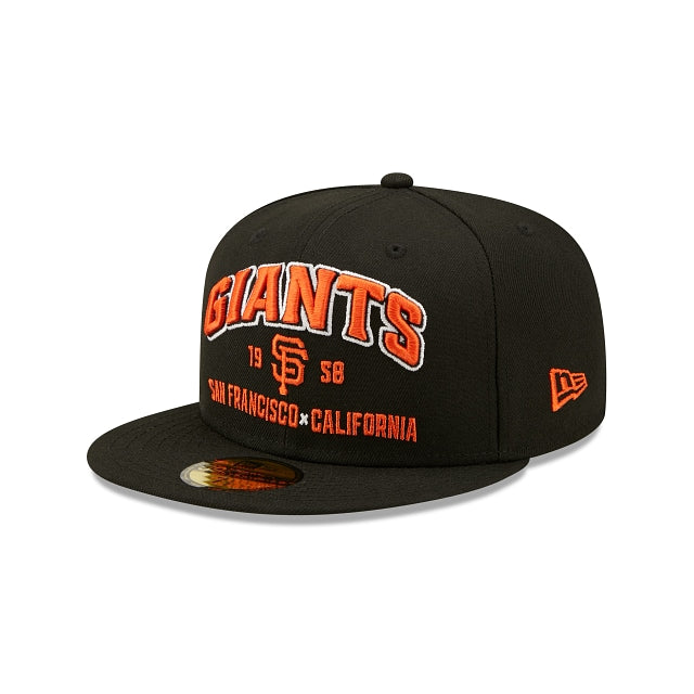 San Francisco Giants Stacked 59FIFTY Cerrada - SMART ZONE