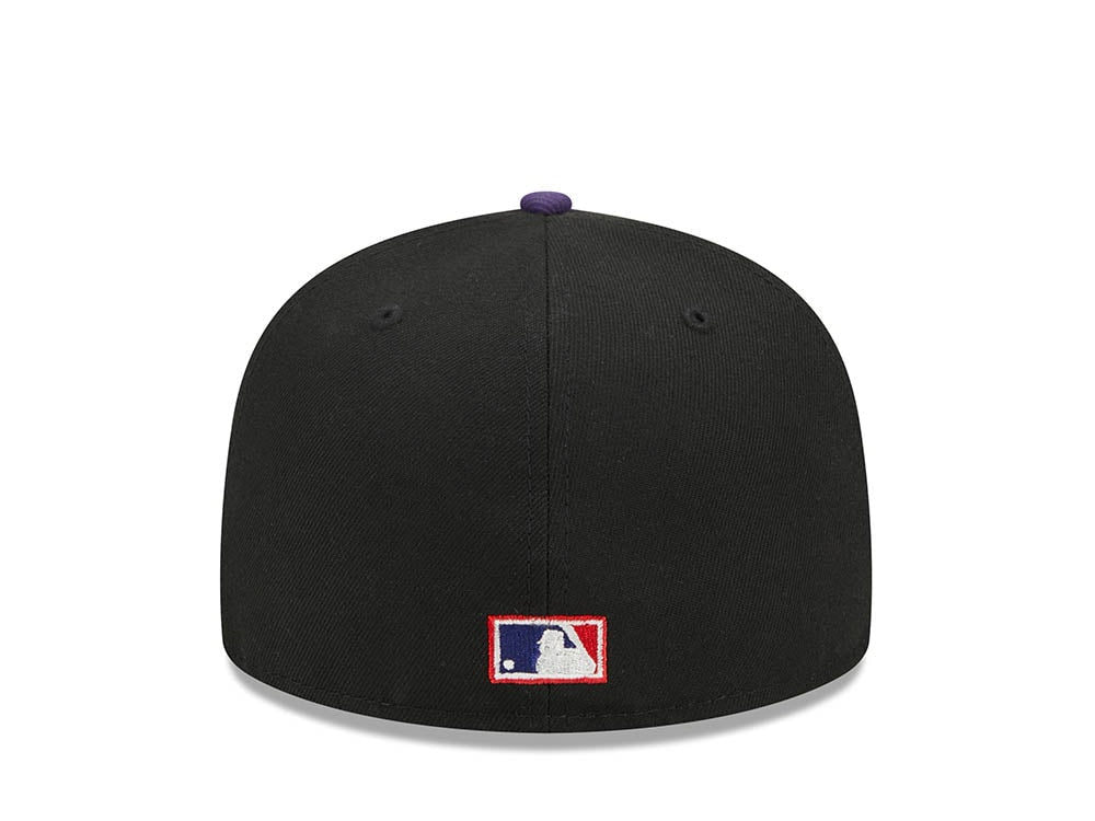 Tampa Bay Rays Black Retro Script Throwback Edition 59Fifty