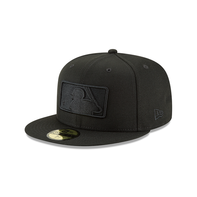 MLB Logo Black On Black 59FIFTY Cerrada