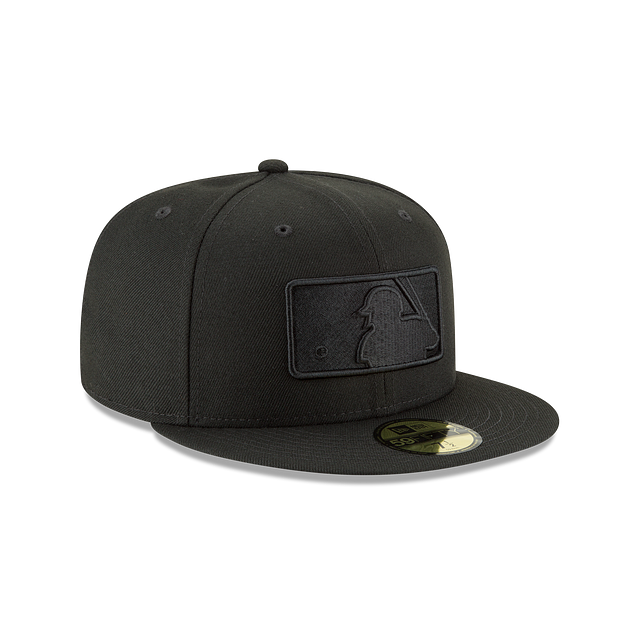 MLB Logo Black On Black 59FIFTY Cerrada