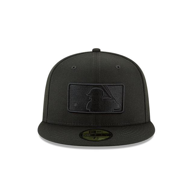 MLB Logo Black On Black 59FIFTY Cerrada