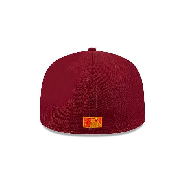 New York Yankees MLB Badlands 59FIFTY Cerrada Vino