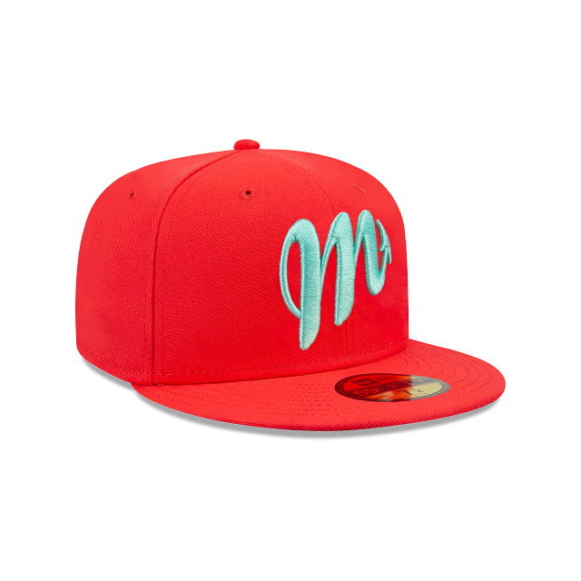 Diablos Rojos del México LMB Neon Collection 2023 59FIFTY Cerrada - SMART ZONE