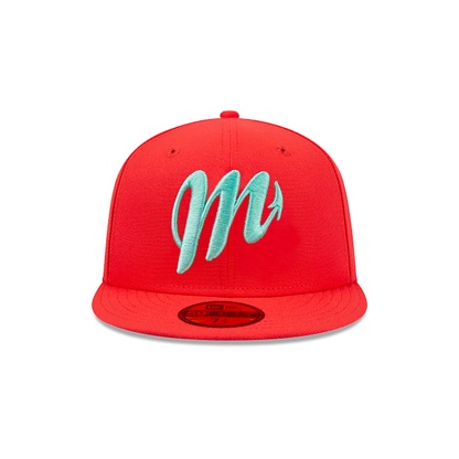 Diablos Rojos del México LMB Neon Collection 2023 59FIFTY Cerrada - SMART ZONE