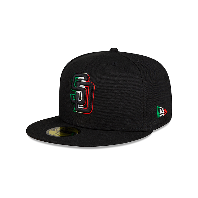 San Diego Padres Tricolor MLB Mexico City Series 2023 59FIFTY Cerrada - SMART ZONE