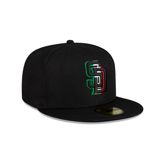San Diego Padres Tricolor MLB Mexico City Series 2023 59FIFTY Cerrada - SMART ZONE
