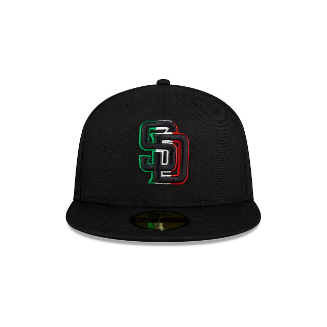 San Diego Padres Tricolor MLB Mexico City Series 2023 59FIFTY Cerrada - SMART ZONE
