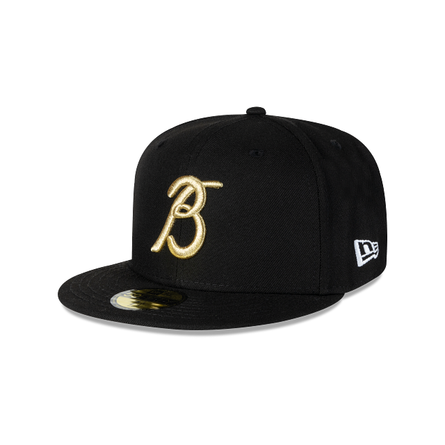 Bravos de León LMB Black Gold 59FIFTY Cerrada