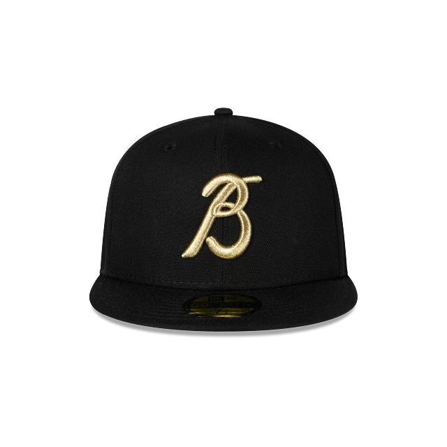 Bravos de León LMB Black Gold 59FIFTY Cerrada