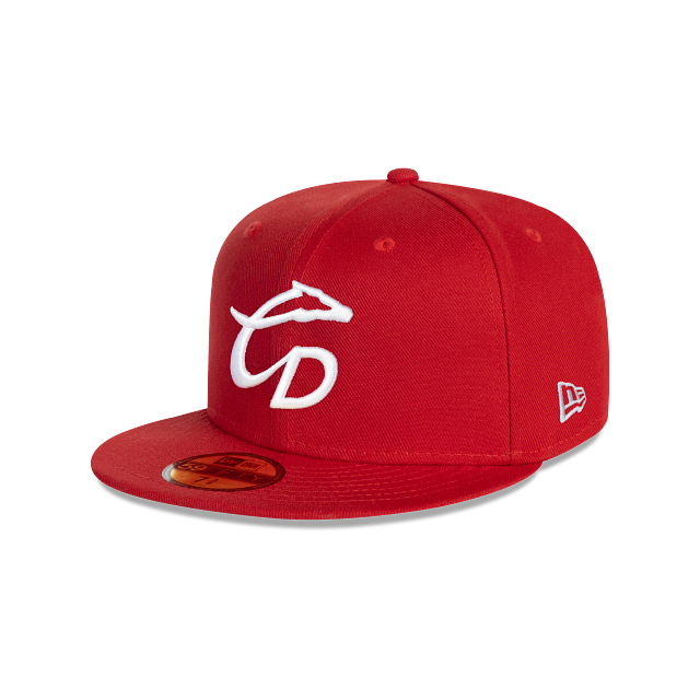 Caliente de Durango LMB Game Caps 59FIFTY Cerrada Roja