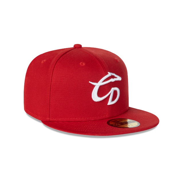 Caliente de Durango LMB Game Caps 59FIFTY Cerrada Roja