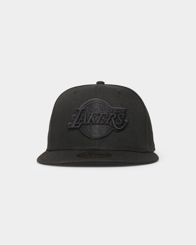 Los Angeles Lakers 'Black On Black' 59FIFTY Fitted