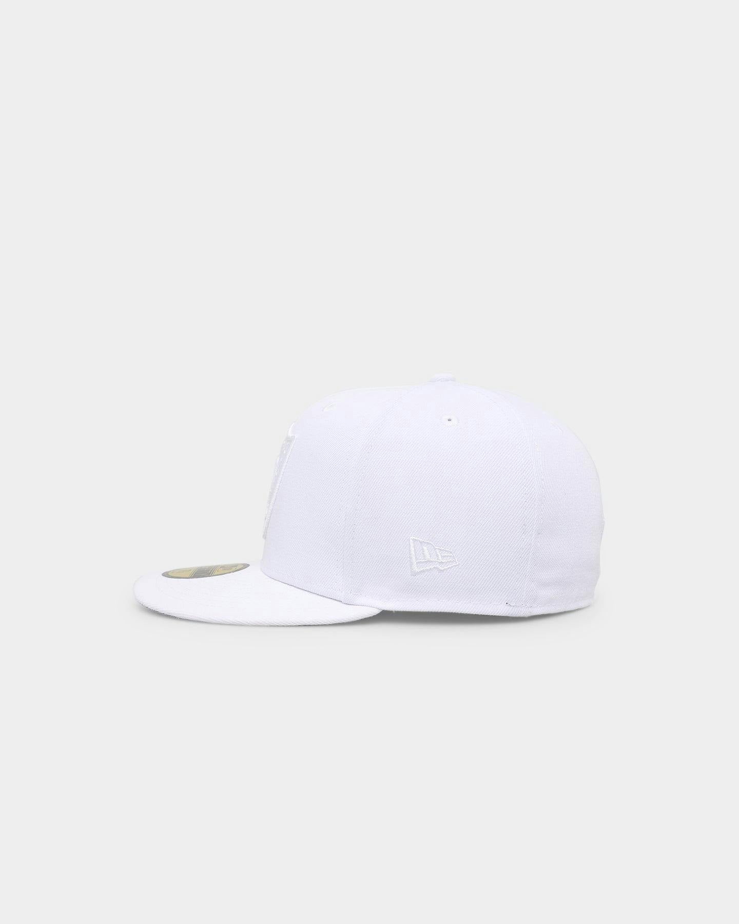 Las Vegas Raiders 'White On White' 59FIFTY Fitted