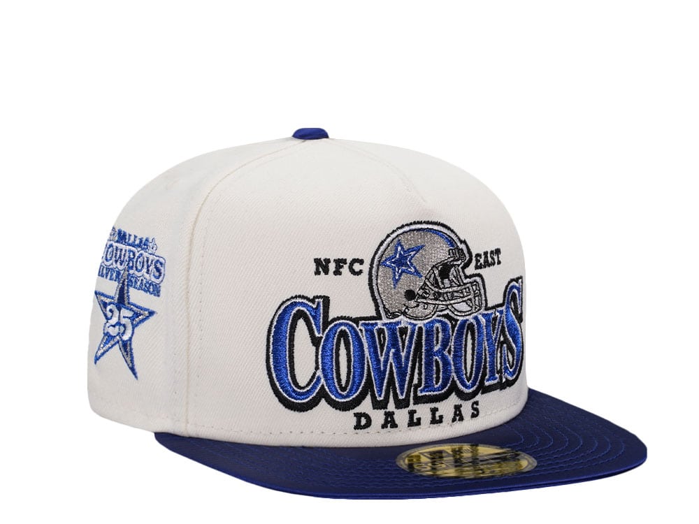 Dallas Cowboys 25 Seasons Satin Brim Two Tone Edition 59Fifty
