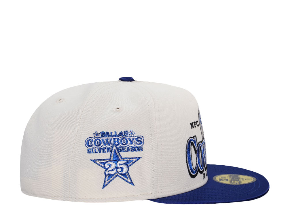 Dallas Cowboys 25 Seasons Satin Brim Two Tone Edition 59Fifty