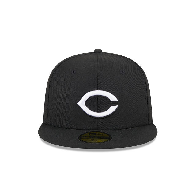Cincinnati Reds MLB Sidepatch 59FIFTY Cerrada Negra - SMART ZONE
