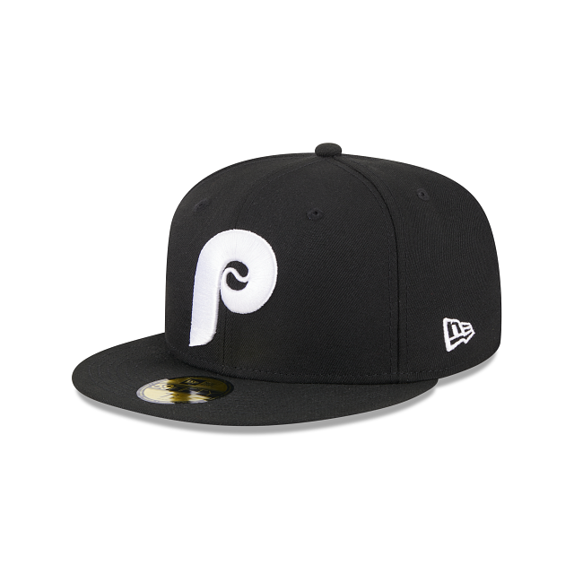 Philadelphia Phillies MLB Sidepatch 59FIFTY Cerrada Negra - SMART ZONE