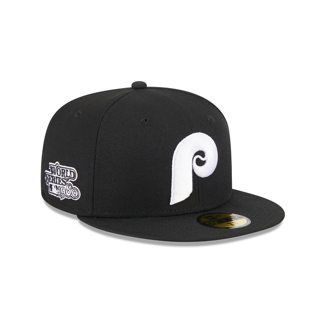 Philadelphia Phillies MLB Sidepatch 59FIFTY Cerrada Negra - SMART ZONE