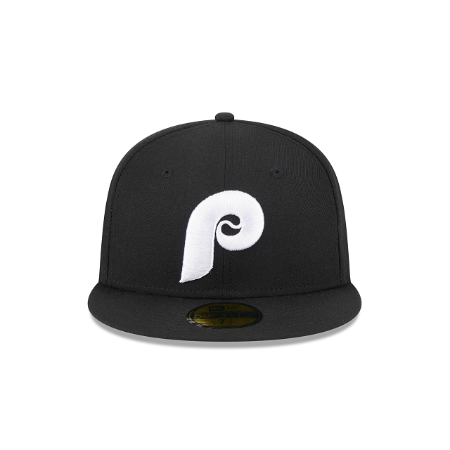 Philadelphia Phillies MLB Sidepatch 59FIFTY Cerrada Negra - SMART ZONE