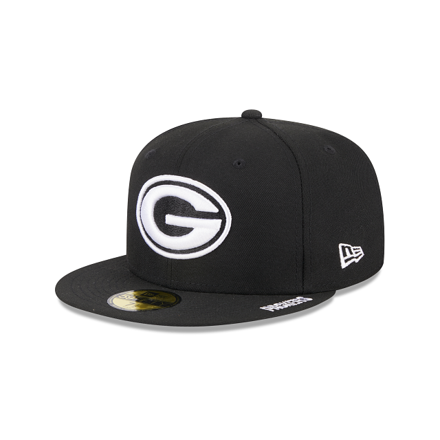 Green Bay Packers NFL Sidepatch 59FIFTY Cerrada Negra - SMART ZONE