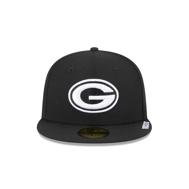 Green Bay Packers NFL Sidepatch 59FIFTY Cerrada Negra - SMART ZONE
