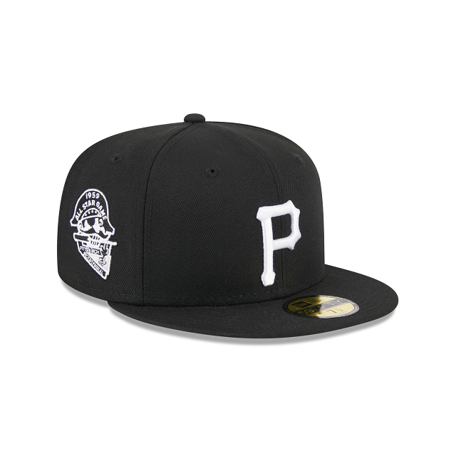 Pittsburgh Pirates MLB Sidepatch 59FIFTY Cerrada Negra - SMART ZONE