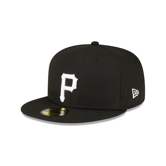 Pittsburgh Pirates MLB Sidepatch 59FIFTY Cerrada Negra - SMART ZONE
