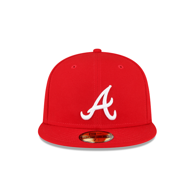 Atlanta Braves MLB Sidepatch 59FIFTY Cerrada Roja - SMART ZONE