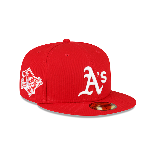 Oakland Athletics MLB Sidepatch 59FIFTY Cerrada Roja - SMART ZONE