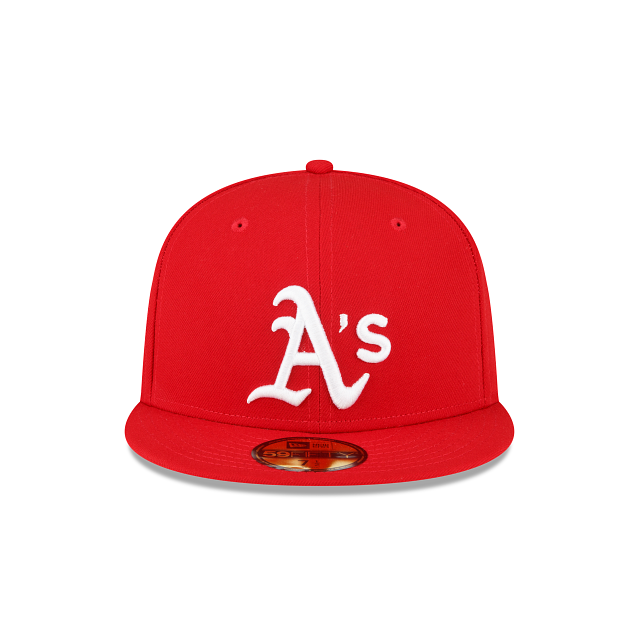 Oakland Athletics MLB Sidepatch 59FIFTY Cerrada Roja - SMART ZONE