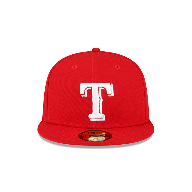 Texas Rangers MLB Sidepatch 59FIFTY Cerrada Roja - SMART ZONE