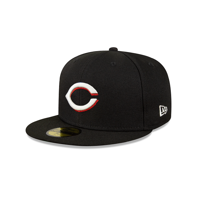 Cincinnati Reds MLB Metallic Logo 59FIFTY Cerrada - SMART ZONE