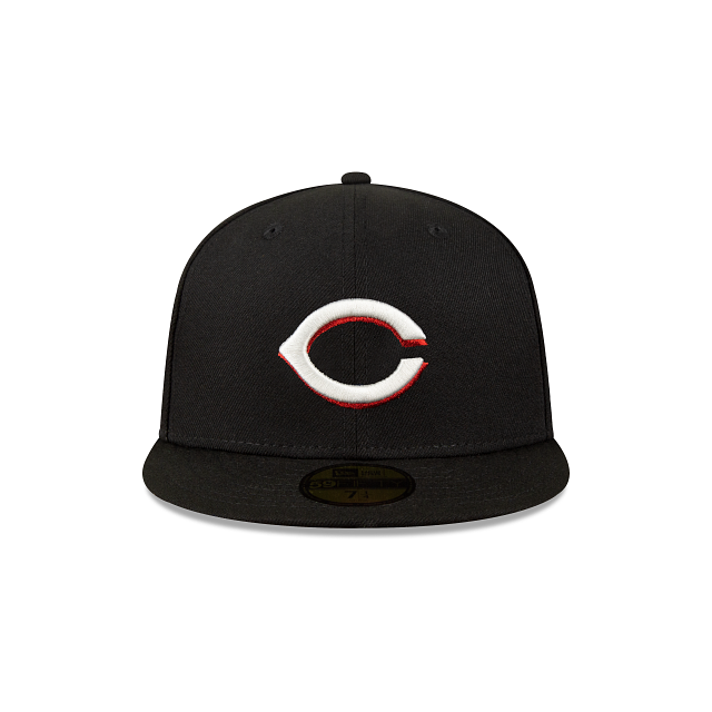 Cincinnati Reds MLB Metallic Logo 59FIFTY Cerrada - SMART ZONE