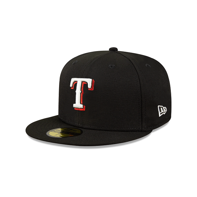 Texas Rangers MLB Metallic Logo 59FIFTY Cerrada - SMART ZONE