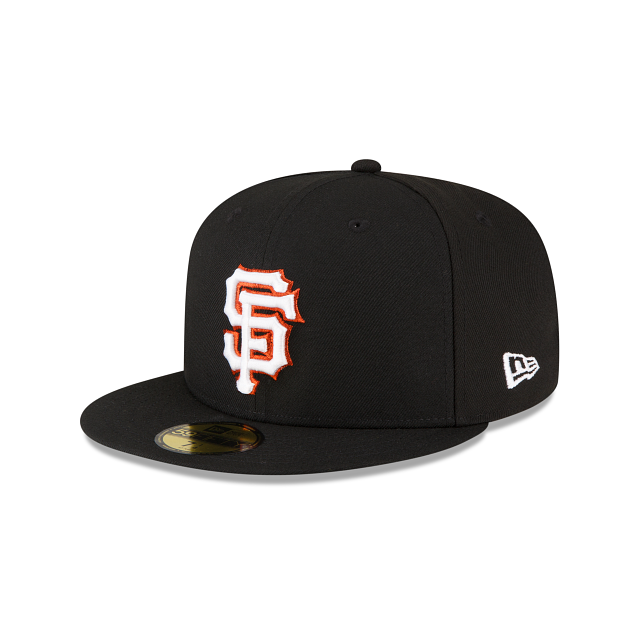 San Francisco Giants MLB Metallic Logo 59FIFTY Cerrada - SMART ZONE
