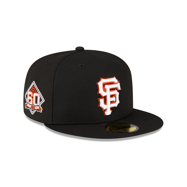 San Francisco Giants MLB Metallic Logo 59FIFTY Cerrada - SMART ZONE