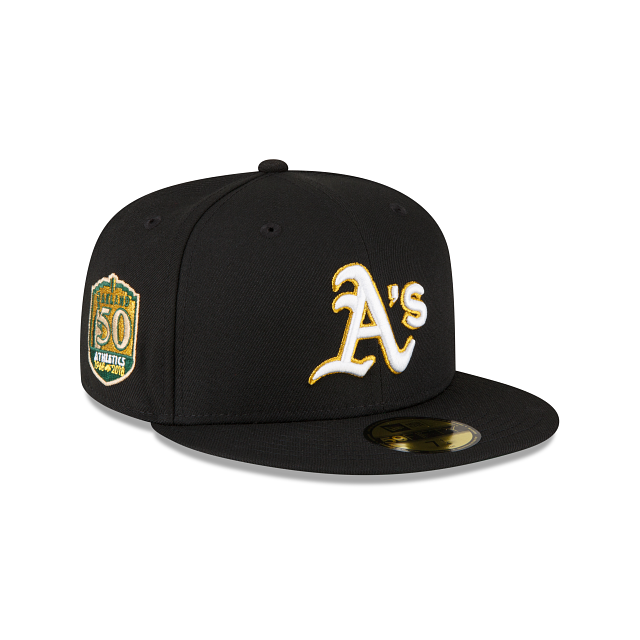 Oakland Athletics MLB Metallic Logo 59FIFTY Cerrada - SMART ZONE