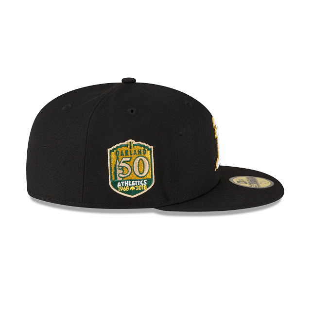Oakland Athletics MLB Metallic Logo 59FIFTY Cerrada - SMART ZONE
