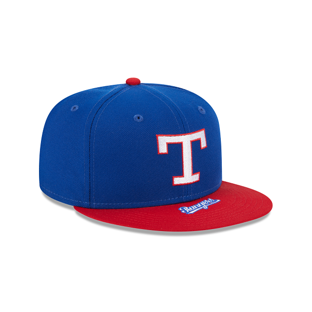 Texas Rangers MLB On Deck 59FIFTY Cerrada - SMART ZONE